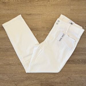 Nine West Straight Leg Jeans White